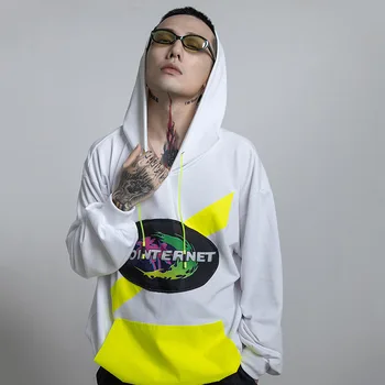 Men Oversized Harajuku Hoodies Sweatshirts Mens Colour Block Hip Hop Hoodie Male Korean Fashions Streetwear Clothes TO8103
Men Oversized Harajuku Hoodies Sweatshirts Mens Colour Block Hip Hop Hoodie Male Korean Fashions Streetwear Clothes TO8103