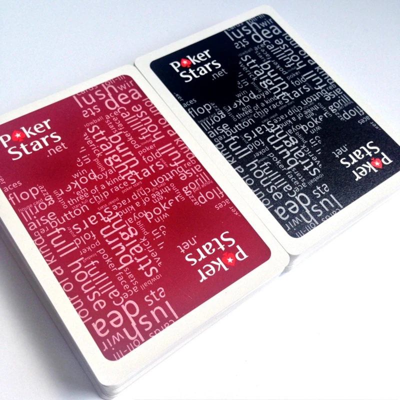 Black Red Texas Hold'em Plastic playing card game poker cards Waterproof and dull polish poker star Board games Gift Cards
Black Red Texas Hold'em Plastic playing card game poker cards Waterproof and dull polish poker star Board games Gift Cards