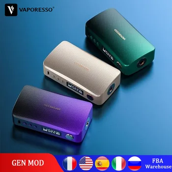 

Original Vaporesso GEN Box Mod 220W Vape Electronic Cigarette Fit Dual 18650 Battery For SKRR S NRG VM 510 thread Tank Atomizer