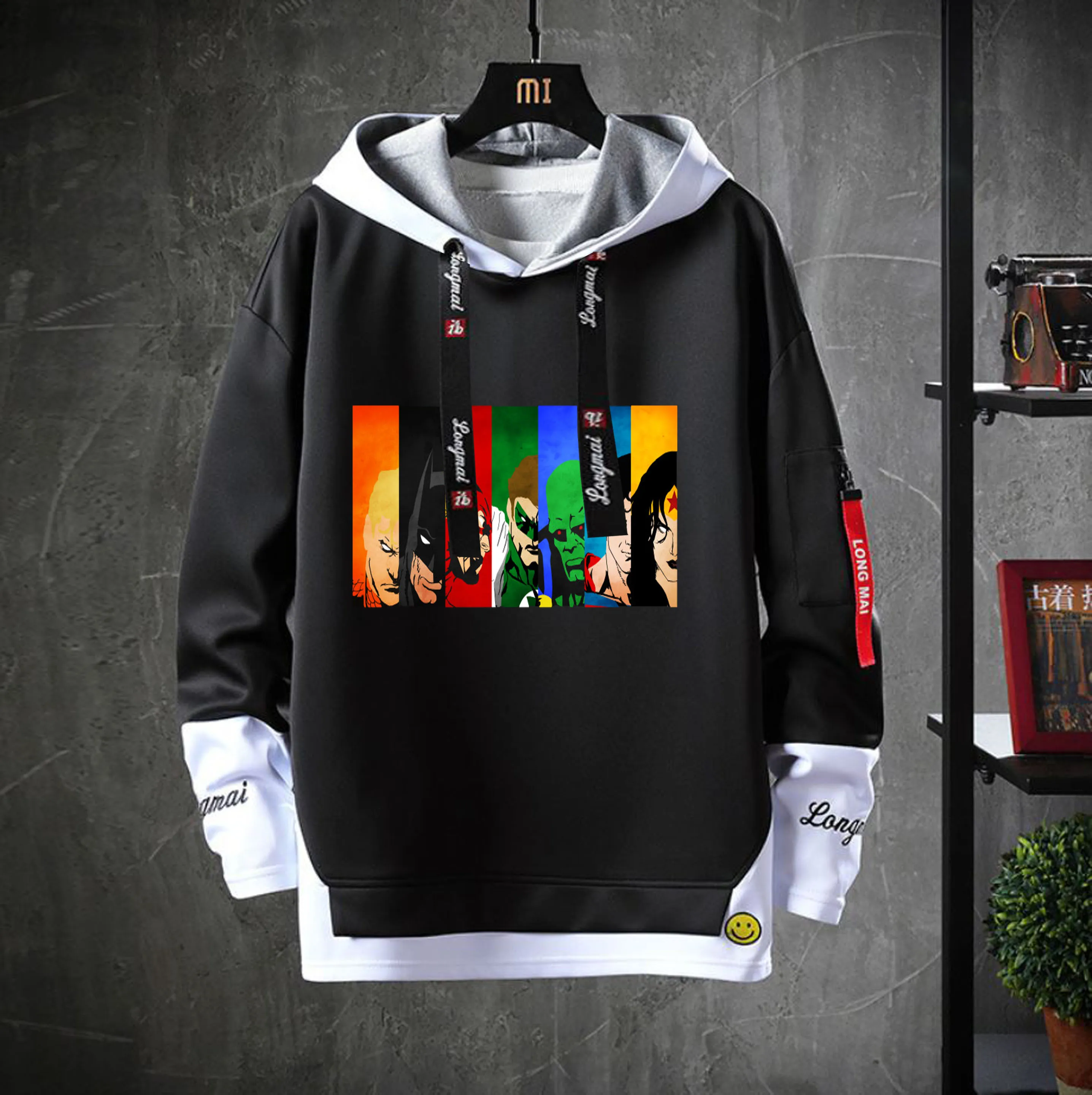 anime Deadpool Hooded Teenagers cosplay cartoon Costume coat Unisex Casual Fake Two-Piece Hoodies Sweatshirt jacket
anime Deadpool Hooded Teenagers cosplay cartoon Costume coat Unisex Casual Fake Two-Piece Hoodies Sweatshirt jacket