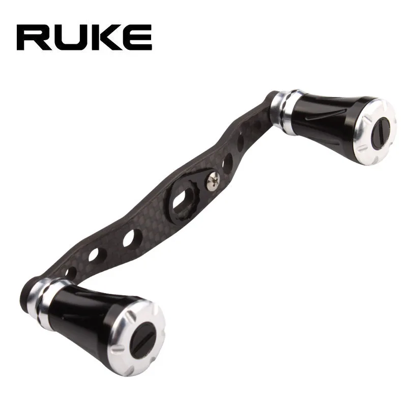 RUKE fishing reel handle hole size 8*5 mm suit for Abu and Daiwa carbon handle with alloy knob DIY accessory free shipping
RUKE fishing reel handle hole size 8*5 mm suit for Abu and Daiwa carbon handle with alloy knob DIY accessory free shipping