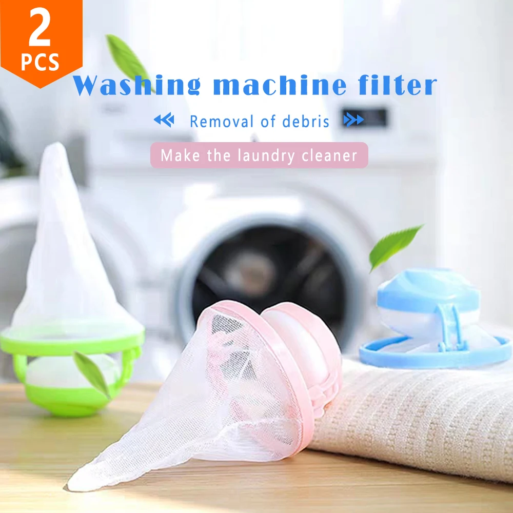 2 PCS Washing Lint Filter Bag Reusable Washing Cleaning Tools for Washing Machine
2 PCS Washing Lint Filter Bag Reusable Washing Cleaning Tools for Washing Machine