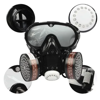 Chemical Mask Gas Mask Acid Dust Respirator Paint Pesticide Spray Silicone Filter Laboratory Cartridge Welding
Chemical Mask Gas Mask Acid Dust Respirator Paint Pesticide Spray Silicone Filter Laboratory Cartridge Welding