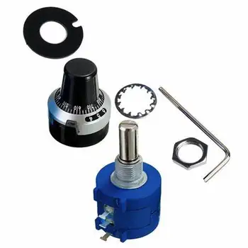 3590s Precision Potentiometer Multiturn Resistor Adjustable Resistor With Turns Counting Dial Rotary Encoder Potentiometers Knob
3590s Precision Potentiometer Multiturn Resistor Adjustable Resistor With Turns Counting Dial Rotary Encoder Potentiometers Knob