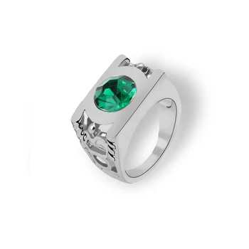 Men's Hip Hop Rock Silver Color Ring Big Green CZ Stone Geometric Round Mens Signet Rings Male Trendy Party Top Quality Jewelry
Men's Hip Hop Rock Silver Color Ring Big Green CZ Stone Geometric Round Mens Signet Rings Male Trendy Party Top Quality Jewelry