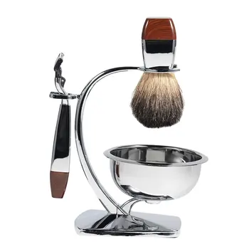 Men's Retro Manual Razor Set Razor Shaving Brush Shaving Brush Rack Portable For Travel Durable 5 Sets 
Men's Retro Manual Razor Set Razor Shaving Brush Shaving Brush Rack Portable For Travel Durable 5 Sets