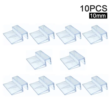 10pcs Clear Home Pet Supplies Accessories 6/8/10/12mm Stand Support Holder Glass Cover Clip Acrylic Easy Install Fish Tank
10pcs Clear Home Pet Supplies Accessories 6/8/10/12mm Stand Support Holder Glass Cover Clip Acrylic Easy Install Fish Tank