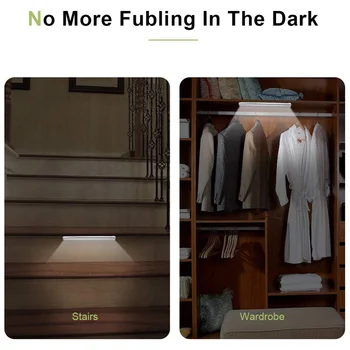 HOT 60 LED Closet Light Motion Sensor Wireless Magnetic Light for Wardrobe Hallway Stairs NDS66
HOT 60 LED Closet Light Motion Sensor Wireless Magnetic Light for Wardrobe Hallway Stairs NDS66