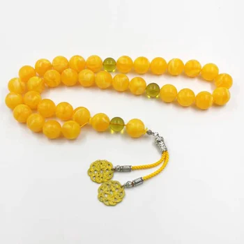New Arrive Yellow resin Tasbih 33 45 51 66 99 Beads high quality misbaha Man's Islamic bracelets gift Eid ADHA rosary
New Arrive Yellow resin Tasbih 33 45 51 66 99 Beads high quality misbaha Man's Islamic bracelets gift Eid ADHA rosary