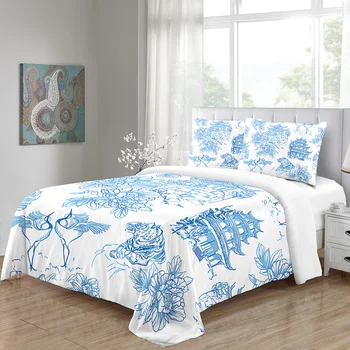 Bedding Sets Full Size Blue Ancient Chinese Chic Comforter Duvet Cover Affordable Cheap Coupon Online Printed 3pcs Home Textile
Bedding Sets Full Size Blue Ancient Chinese Chic Comforter Duvet Cover Affordable Cheap Coupon Online Printed 3pcs Home Textile