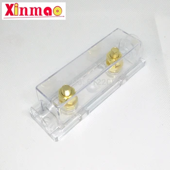 1p Transparent Gold Plating AMP ANL Fuse Holder(No Fuse) Distribution in line 0 4 8 GA Positive With Fork Bolt ANL Fuse Fusible
1p Transparent Gold Plating AMP ANL Fuse Holder(No Fuse) Distribution in line 0 4 8 GA Positive With Fork Bolt ANL Fuse Fusible