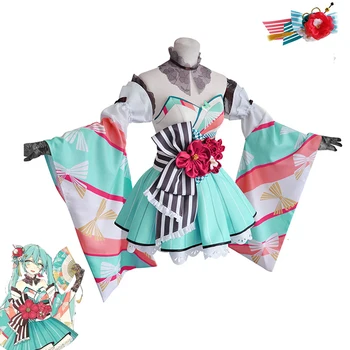 2020 Game Vocaloid 39 Culture World Hatsune Miku Cosplay Costumes Women Nice Yukata Japanese Anime Dance Kimono Halloween Dress
2020 Game Vocaloid 39 Culture World Hatsune Miku Cosplay Costumes Women Nice Yukata Japanese Anime Dance Kimono Halloween Dress
