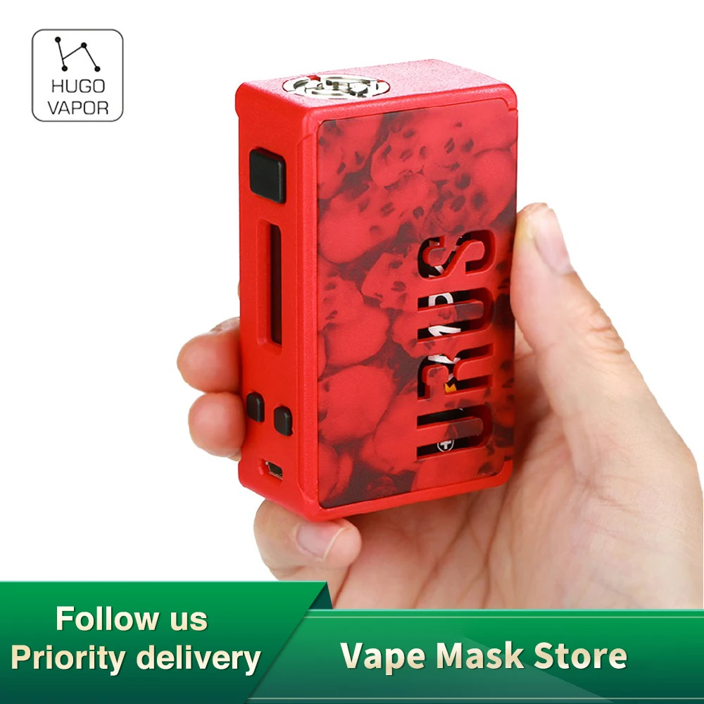 Оригинальный бокс мод Hugo Vapor URUS 100 Вт 20700 TC с максимальным выходом контролем Buck boost