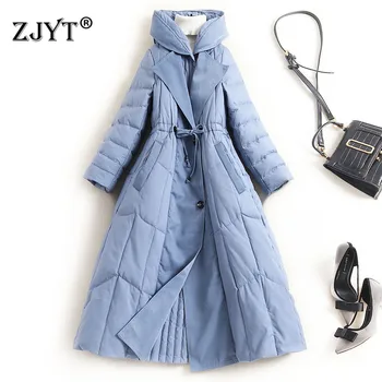 High Quality Winter Warm Jackets Women Fashion Hooded Neck Long Duck Down Parkas Outerwear
High Quality Winter Warm Jackets Women Fashion Hooded Neck Long Duck Down Parkas Outerwear