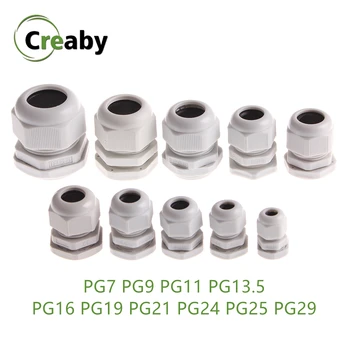 1PC IP68 for 3-6.5mm Wire White Waterproof Nylon Plastic Cable Gland Connector PG7 PG9 PG11 PG13.5 PG16 PG19 PG21 PG24 PG25 PG29
1PC IP68 for 3-6.5mm Wire White Waterproof Nylon Plastic Cable Gland Connector PG7 PG9 PG11 PG13.5 PG16 PG19 PG21 PG24 PG25 PG29
