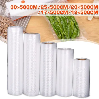 NEW Vacuum Bags for Food Vacuum Sealer Food Fresh Long Keeping 12+17+20+25+30cm*500cm Rolls/Lot bags for Vacuum Packer 
NEW Vacuum Bags for Food Vacuum Sealer Food Fresh Long Keeping 12+17+20+25+30cm*500cm Rolls/Lot bags for Vacuum Packer