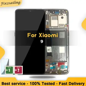 6.39'' SUPER AMOLED LCD with frame For Xiaomi Mi 9 Display Touch Digitizer with Frame Assembly For Xiaomi MI9 Replacement
6.39'' SUPER AMOLED LCD with frame For Xiaomi Mi 9 Display Touch Digitizer with Frame Assembly For Xiaomi MI9 Replacement