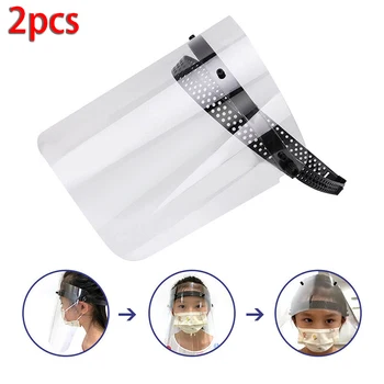 2Pcs Anti-Fog/Dust Full Face Shield Adjustable Plastic Protective Cap Transparent Covering Mask Anti Flying Spit Cover Masks
2Pcs Anti-Fog/Dust Full Face Shield Adjustable Plastic Protective Cap Transparent Covering Mask Anti Flying Spit Cover Masks