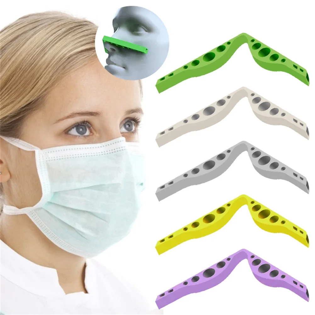 5pcs Face Cover Bracket Rubber Anti-Fogging Nose Bridge Pads For Mask Bracket Protection Strip Inner Support Frame Mask Holder
5pcs Face Cover Bracket Rubber Anti-Fogging Nose Bridge Pads For Mask Bracket Protection Strip Inner Support Frame Mask Holder