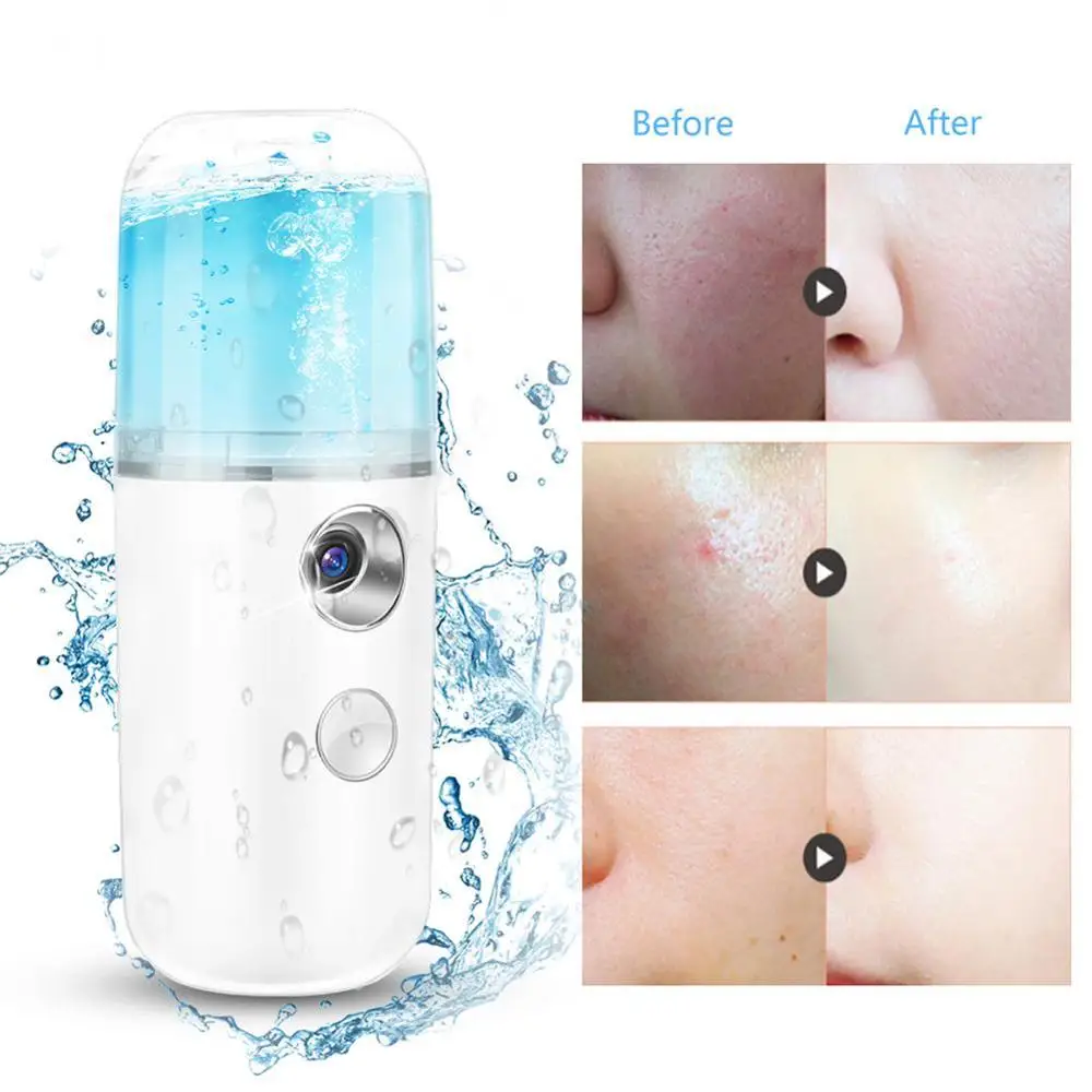 15ML/20ml/30ml USB Mini Size Nano Mist Spray Atomization Mister Facial Moisturizing Mist Sprayer Facial Steamer Ultrasonic Ozone
15ML/20ml/30ml USB Mini Size Nano Mist Spray Atomization Mister Facial Moisturizing Mist Sprayer Facial Steamer Ultrasonic Ozone