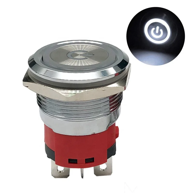M22 Metal push button switch IP68 waterproof switch light switch
M22 Metal push button switch IP68 waterproof switch light switch
