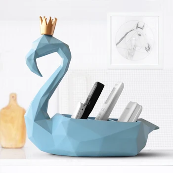 Resin Sculpture Flamingo Statue Storage Box Home Decor Make Up Organizer Mobile Phone Tools Control Figurine Desktop Decoration
Resin Sculpture Flamingo Statue Storage Box Home Decor Make Up Organizer Mobile Phone Tools Control Figurine Desktop Decoration