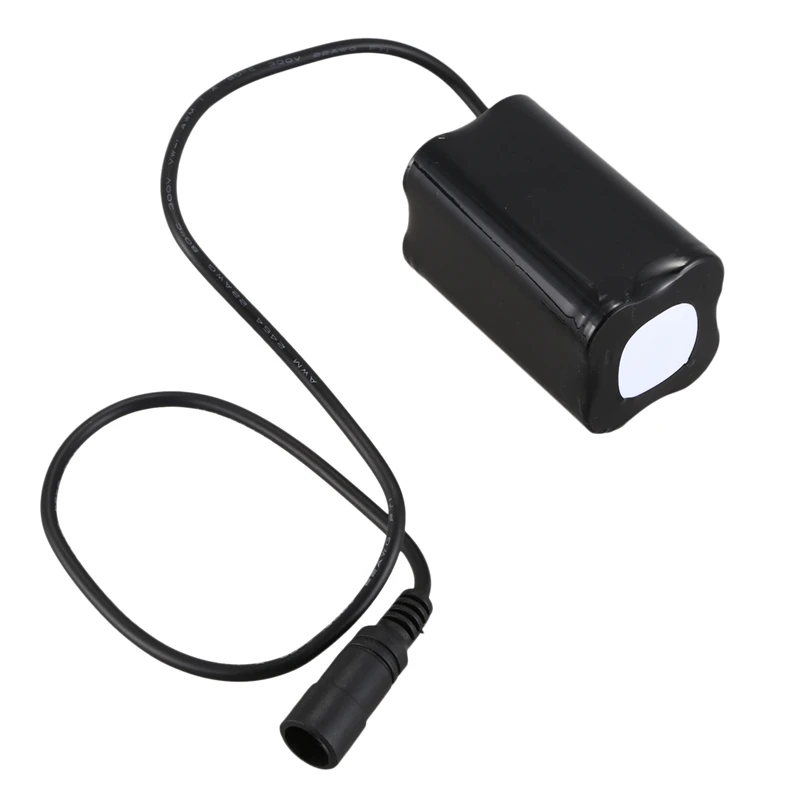 Rechargeable Battery Pack 8.4v 6000mAh Bicycle Headlamp + Case
Rechargeable Battery Pack 8.4v 6000mAh Bicycle Headlamp + Case