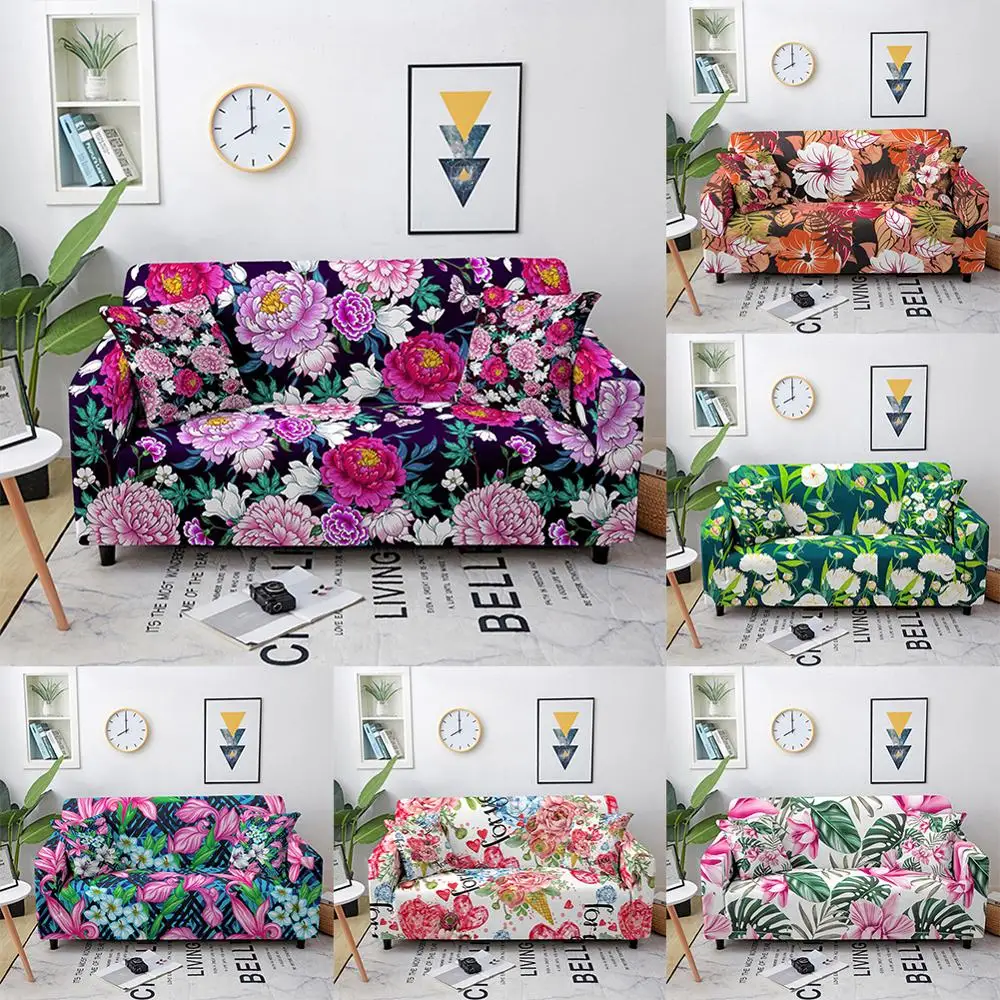 Colorful Flower Plant Printed Elastic Sofa Cover for Home Living Room Sectional Sofa Couch Dustproof Protective Cover Slipcover
Colorful Flower Plant Printed Elastic Sofa Cover for Home Living Room Sectional Sofa Couch Dustproof Protective Cover Slipcover