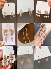 Korean Elegant Wild Long Rhinestone Pearl Bow Heart Shaped Dangle Earrings Ins For Female 2022 Trend Earrings Dress Decor
Korean Elegant Wild Long Rhinestone Pearl Bow Heart Shaped Dangle Earrings Ins For Female 2022 Trend Earrings Dress Decor