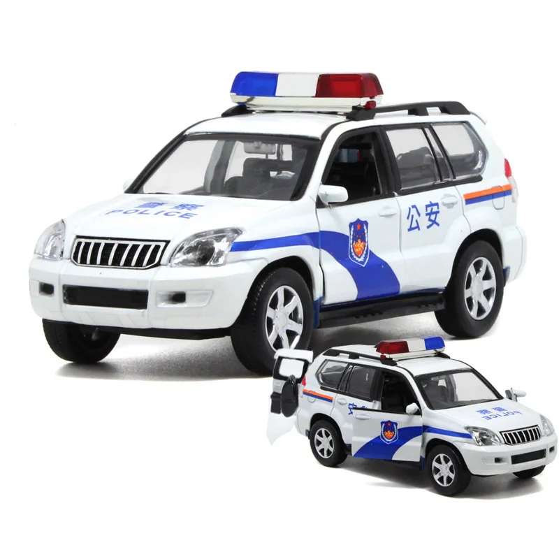 Hot Sale 1:32 Prado Police Alloy Car Model Patrol Car Sound and Light Suv, with Pull-back Children's Toys Gifts Toy Car
Hot Sale 1:32 Prado Police Alloy Car Model Patrol Car Sound and Light Suv, with Pull-back Children's Toys Gifts Toy Car