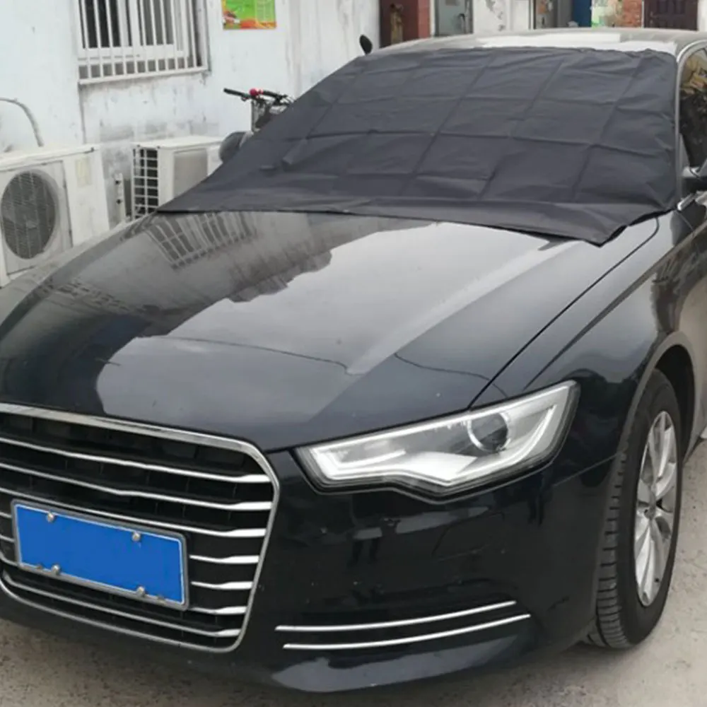 Winter Snow Blocker Magnetic Windshield Cover Car Rain/Frost/Snow Shield Anti-Freeze Half Front Glass Block | Автомобили и