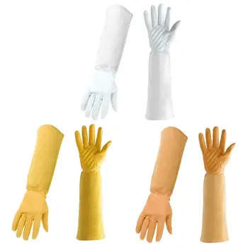 Thicken Solid Color Puncture Resistant Long Sleeve Sheepskin Gardening Gloves
Thicken Solid Color Puncture Resistant Long Sleeve Sheepskin Gardening Gloves