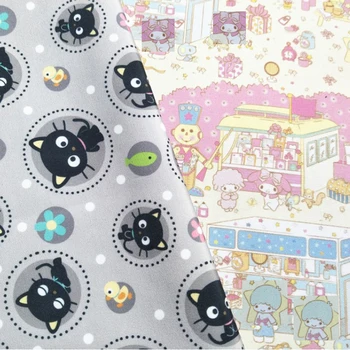 ZENGIA 50X148CM Black Cat Meloday Thin Canvas Fabric For Patchwork Cushion Cover/Diy Handbag/Slipcover/Curtain DIY Sewing
ZENGIA 50X148CM Black Cat Meloday Thin Canvas Fabric For Patchwork Cushion Cover/Diy Handbag/Slipcover/Curtain DIY Sewing