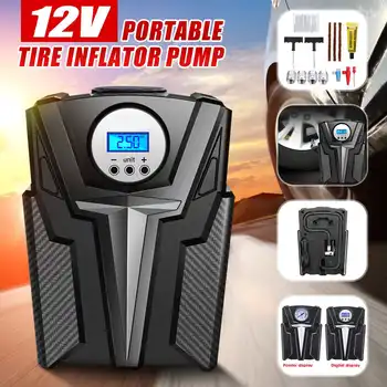 Digital Inflatable Pump 12V 150 PSI HF DCPortable Mini Car Wheel Tire Air Compressor Electric Inflating Machine Nozzle Pumps
Digital Inflatable Pump 12V 150 PSI HF DCPortable Mini Car Wheel Tire Air Compressor Electric Inflating Machine Nozzle Pumps