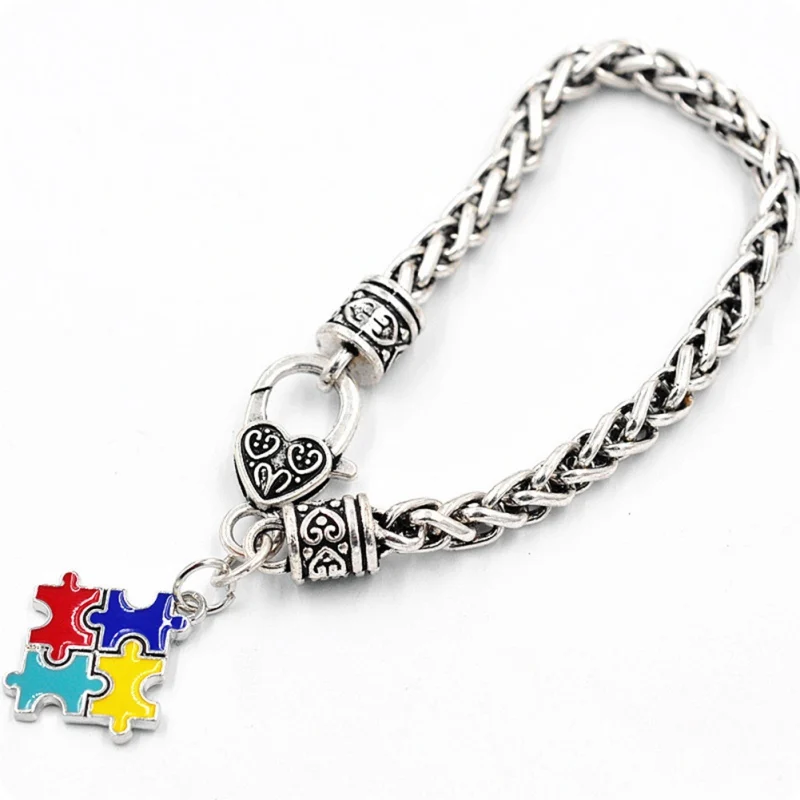 Children's puzzle autism bracelet puzzle with diamonds Children's puzzle autism bracelet 1pcs puzzle with diamonds
Children's puzzle autism bracelet puzzle with diamonds Children's puzzle autism bracelet 1pcs puzzle with diamonds