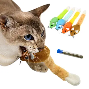 Artificial Pet Cat Training Interactive Toy Color Long Tail Mouse Toy Plush Mice Rat Toys Kitten Funny Playing Pet Product
Artificial Pet Cat Training Interactive Toy Color Long Tail Mouse Toy Plush Mice Rat Toys Kitten Funny Playing Pet Product