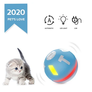 360 Degree Rotating Rolling Ball Cat Toy Led Light Interactive Cat Dog Toy Ball USB Rolling Cat Ball Led Light Automatic Cat Toy
360 Degree Rotating Rolling Ball Cat Toy Led Light Interactive Cat Dog Toy Ball USB Rolling Cat Ball Led Light Automatic Cat Toy