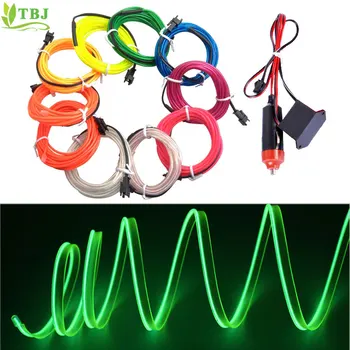 1M 2M 3M 5M DC12V Flexible EL Wire Sewing Edge Neon car strip Lights Dance Party Car Decoration Light lamps
1M 2M 3M 5M DC12V Flexible EL Wire Sewing Edge Neon car strip Lights Dance Party Car Decoration Light lamps