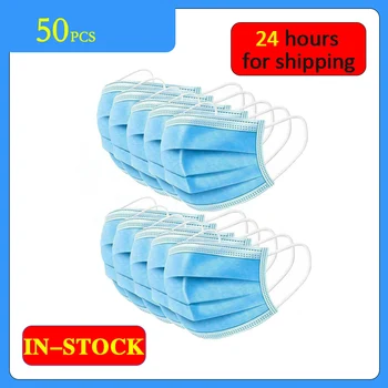 Anti-Pollution 3 Layers Disposable Mask Dust protection Face Masks Dust Filter Safety Proof Flu Earloop Wholesale/Dropshipping
Anti-Pollution 3 Layers Disposable Mask Dust protection Face Masks Dust Filter Safety Proof Flu Earloop Wholesale/Dropshipping