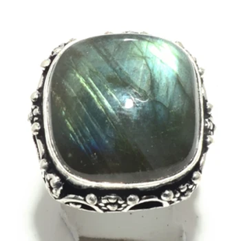 Nature Labradorite Ring 925 Silver Overlay over Copper, Hand made Women Jewelry Gift , USA Size : 9
Nature Labradorite Ring 925 Silver Overlay over Copper, Hand made Women Jewelry Gift , USA Size : 9
