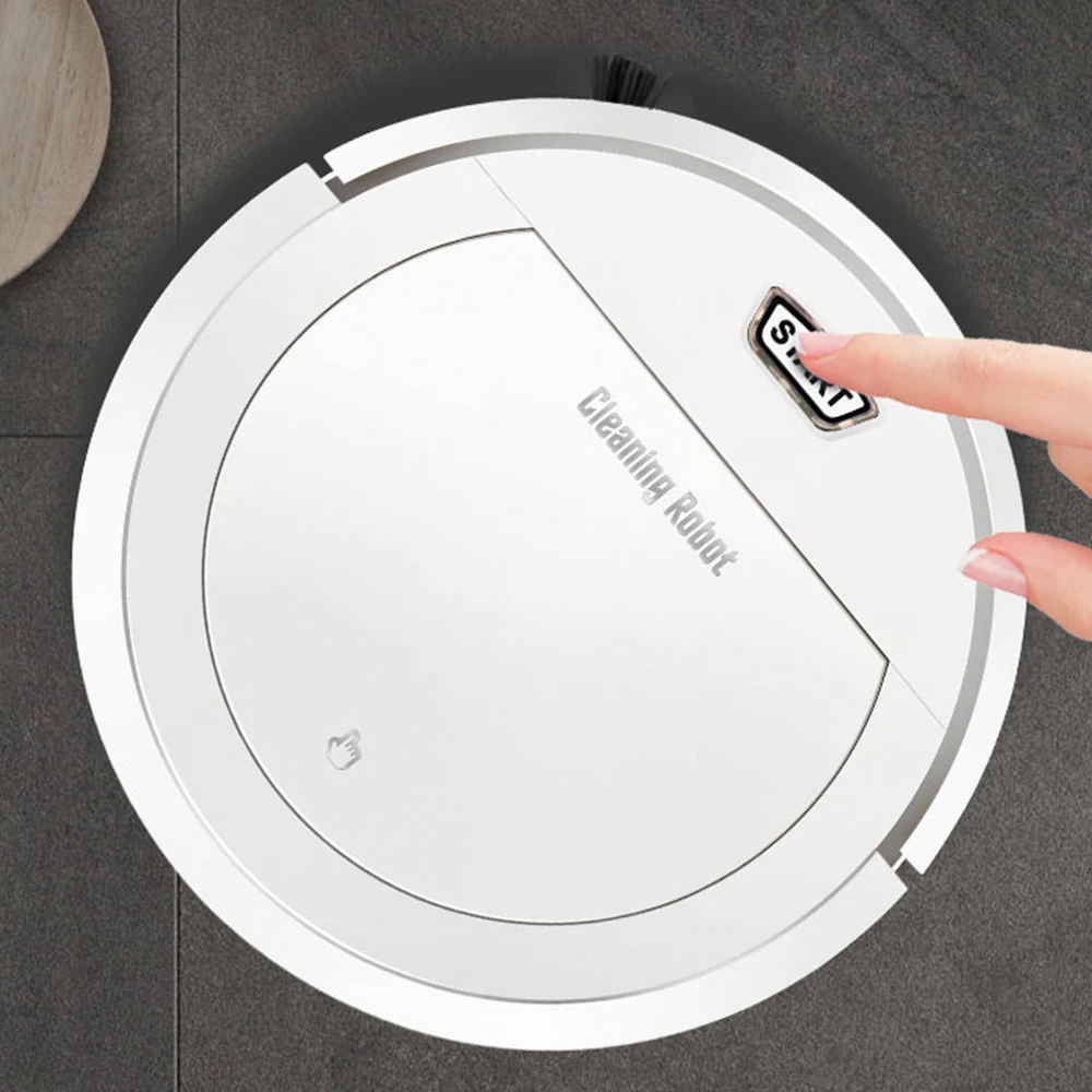 Robot Vacuum Cleaner 1800PA Poweful Suction 3in1 pet hair home dry wet mopping cleaning robot Auto Charge vacuum mini
Robot Vacuum Cleaner 1800PA Poweful Suction 3in1 pet hair home dry wet mopping cleaning robot Auto Charge vacuum mini