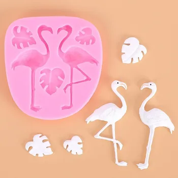 DIY Flamingo Baking Decoration Tool Silicone mould Turtle Leaf Soft Clay Epoxy Cake Chocolate Mold Kitchen tools silicone mold
DIY Flamingo Baking Decoration Tool Silicone mould Turtle Leaf Soft Clay Epoxy Cake Chocolate Mold Kitchen tools silicone mold