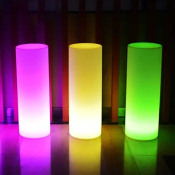 RGB LED Circular Column Light Multi Colors Changing Battery Powered Remote Control Outdoor Party Event Wedding Decor Floor Lamps
RGB LED Circular Column Light Multi Colors Changing Battery Powered Remote Control Outdoor Party Event Wedding Decor Floor Lamps