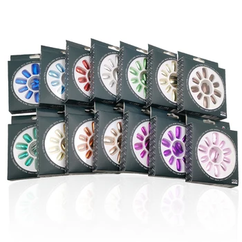 24Pcs/Box with Glue Creative Designs Fake Nails Tips Nail Art Decoration 3D Nail Decorations UV Plated False Nail
24Pcs/Box with Glue Creative Designs Fake Nails Tips Nail Art Decoration 3D Nail Decorations UV Plated False Nail