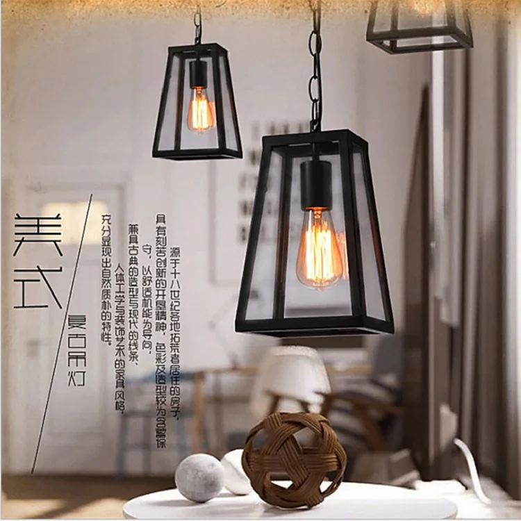 Creative Loft Glass Box Chandelier Simple Dining Room Rectangular Chandelier Iron Leisure Bar Coffee Shop Cool Lighting
Creative Loft Glass Box Chandelier Simple Dining Room Rectangular Chandelier Iron Leisure Bar Coffee Shop Cool Lighting