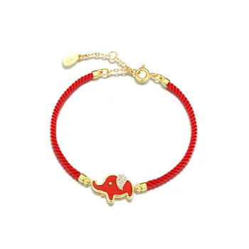 La Monada 925 Sterling Silver Elephant Charm Classic Red Rope Bracelets Woven Red Line Thread String Jewelry Bracelets For Women
La Monada 925 Sterling Silver Elephant Charm Classic Red Rope Bracelets Woven Red Line Thread String Jewelry Bracelets For Women