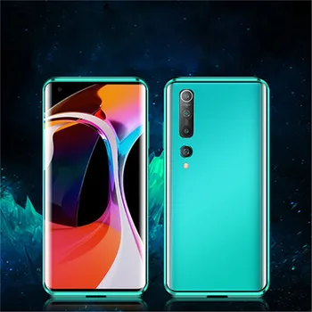 Double Side Magnetic Adsorption Metal Phone Case Tempered Glass Front & Back Full Protective Cover Case for Xiaomi 10/ 10 Pro
Double Side Magnetic Adsorption Metal Phone Case Tempered Glass Front & Back Full Protective Cover Case for Xiaomi 10/ 10 Pro