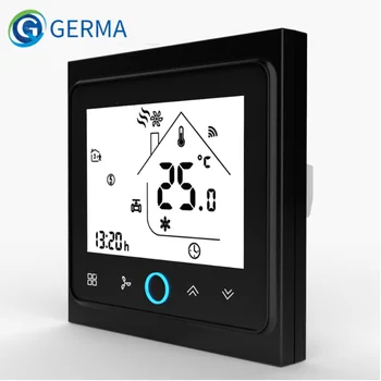 2 Pipe WiFi Air Conditioner Thermostat Temperature Controller Fan Coil Unit Work with Alexa Google Home
2 Pipe WiFi Air Conditioner Thermostat Temperature Controller Fan Coil Unit Work with Alexa Google Home