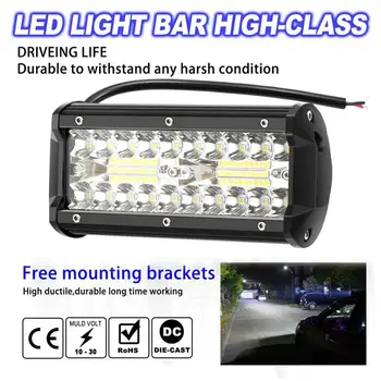 7 inch 120W Off Road LED Light Bar Work Lamp Headlight Beam Truck Off Road ATV Rampe Boat Driving Fog Light
7 inch 120W Off Road LED Light Bar Work Lamp Headlight Beam Truck Off Road ATV Rampe Boat Driving Fog Light