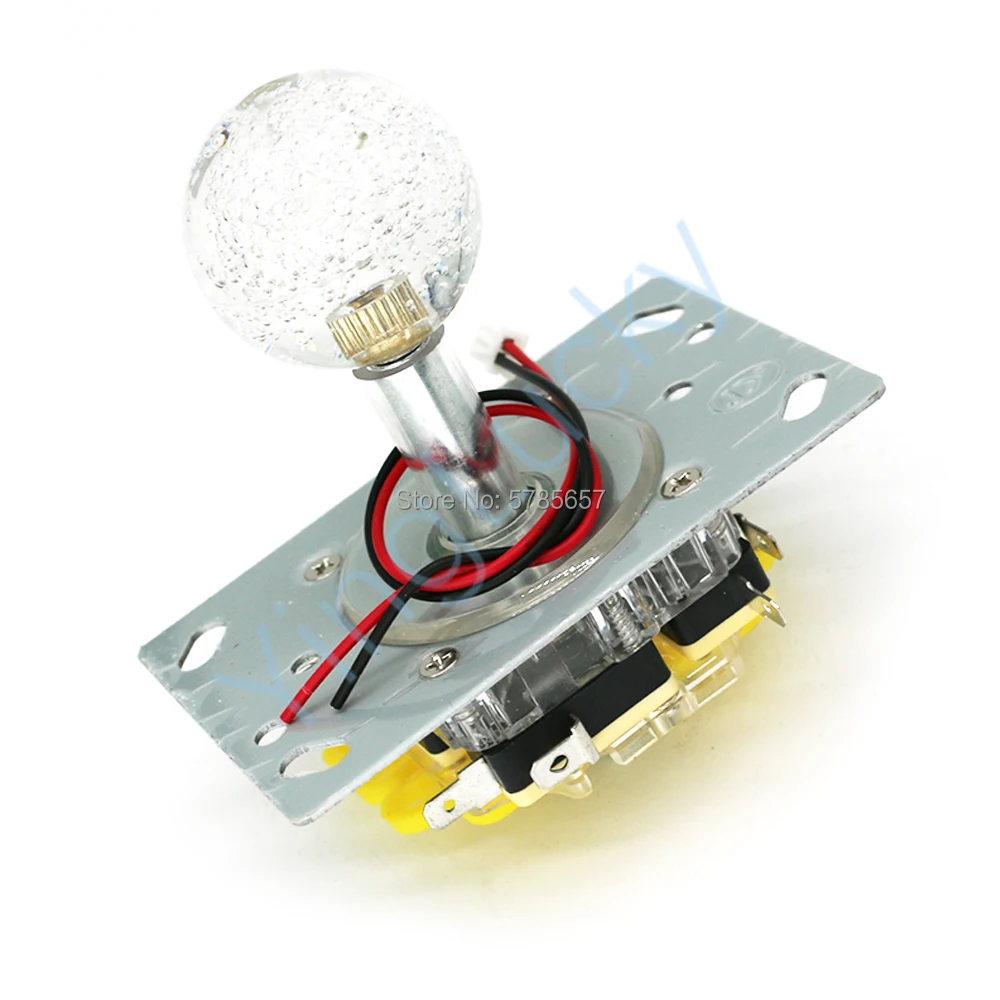 Arcade Controller Joystick Kit LED Illuminated crystal knob for coin-operated game machines, arcade game doll machine joysticks
Arcade Controller Joystick Kit LED Illuminated crystal knob for coin-operated game machines, arcade game doll machine joysticks